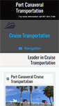 Mobile Screenshot of portcanaveraltransportation.org