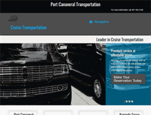 Tablet Screenshot of portcanaveraltransportation.org